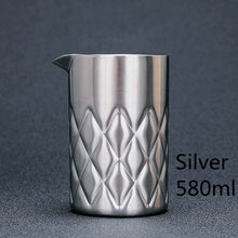 Load image into Gallery viewer, 530ml  Cocktail Mixing Glass New Style Stainless Steel Mint Julep Moscow Mule Mug Beer Cup Coffee Cup Water Glass Drinkware
