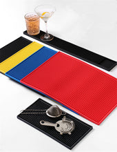 Load image into Gallery viewer, 3 Size  4 Colors Rubber Table Cup Mat Kitchen Pvc Mat Pad For Bar Cocktail
