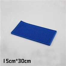 Load image into Gallery viewer, 3 Size  4 Colors Rubber Table Cup Mat Kitchen Pvc Mat Pad For Bar Cocktail
