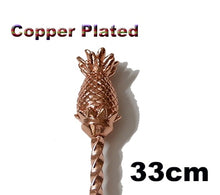 Load image into Gallery viewer, Pineapple Bar spoon Stainless Steel , Spiral Pattern Bar Cocktail Shaker

