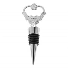 Load image into Gallery viewer, Zinc Alloy Wine Stopper Crystal Wine Champagne Bottle Stopper Vacuum Sealed Wedding Heart Gift  Wine Pourer Stopper
