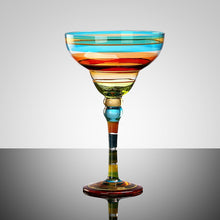 Load image into Gallery viewer, Handmade Colorful Cocktail cup Europe Goblet Cup Champagne cup Creative Wine glasses Bar Party Home DrinkWare wedding gifts
