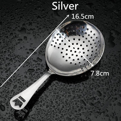 Julep Bar Cocktail Strainer 304 Stainless Steel Copper Plated Gold Plated Bar Tools
