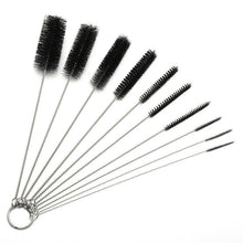 Load image into Gallery viewer, 3/5/10Pcs/Set Stainless Steel Cleaning Brush For  Pipe ,Clean Glass Hookah, Cachimba Pipas, , Feeding Bottle Brush
