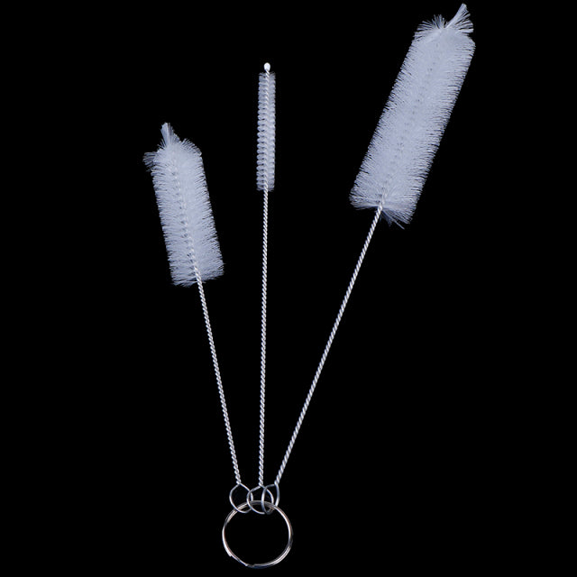 3/5/10Pcs/Set Stainless Steel Cleaning Brush For  Pipe ,Clean Glass Hookah, Cachimba Pipas, , Feeding Bottle Brush