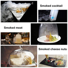 Load image into Gallery viewer, 1 Set Food Smoking Gun Smoker Generator Portable Molecular Cuisine Meat Burn Smoke House Cooking for BBQ Grill Smoker Woods

