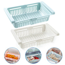 Load image into Gallery viewer, 1-2Pcs Kitchen Organizer Fridge Storage Drawer Box Extendable Refrigerator Chest Shelf Home Storage Case Plastic Cabinet Shelves

