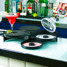 Load image into Gallery viewer, 3 Tier Bartender ABS Tool Cocktail Accessory Glass Rimmer Rotating Salt Home Practical Bar Lime Juice Sugar Durable
