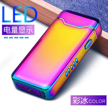 Load image into Gallery viewer, New Ignition Arc Electronic USB Electric Flame  Lighter Metal Gift AI Charge Protection  Cigar Lighters
