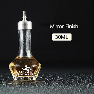 30ml/50ml Glass Spray Bitter Dropper Bottle Silver/Copper/Gold